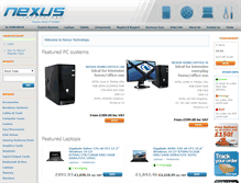 Tablet Screenshot of nexus-t.co.uk